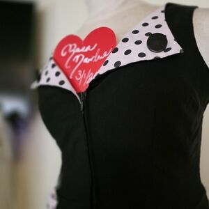 Bettie Page By TATYANA Polka Dot Dress